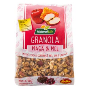 Granola Maçã e Mel - Natural life